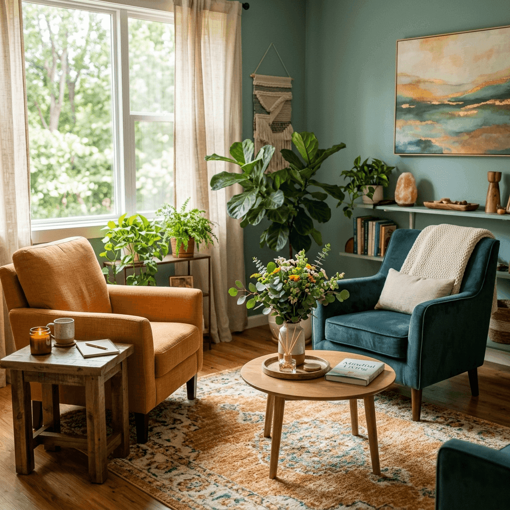 Warm consultation room